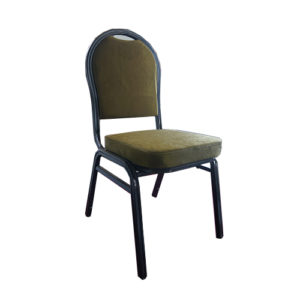 Banquet Chair Green / Black