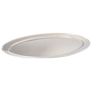 S.S Oval Platter 50cm