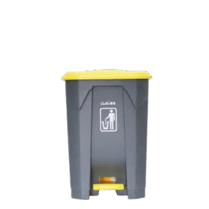 Pedal Dustbin Grey 87L