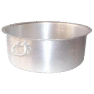 Aluminium Pot w Lid 46 90L