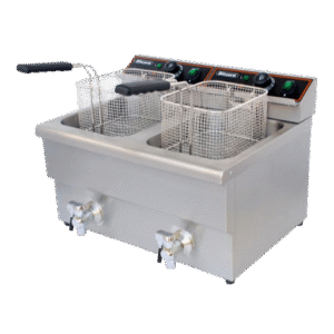 Double Electric Table Top Fryer 12L