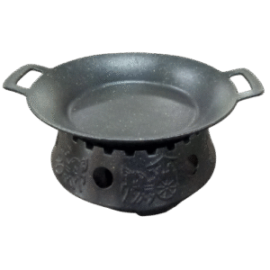 Sizzler Plate w Burner 24cm