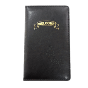Folder  Bill Welcome Black