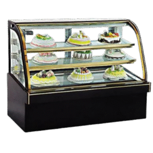Pastry Display Cold Curved 4ft