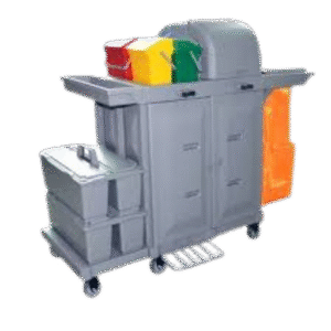 Housekeeping Trolley Plastic Single