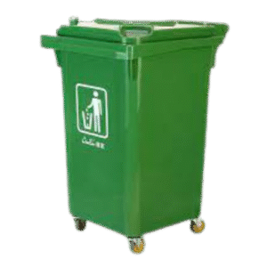 Dustbin w Wheel 60L