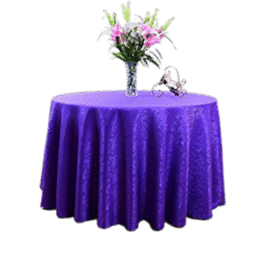Tablecloth Blue Round 3.2m