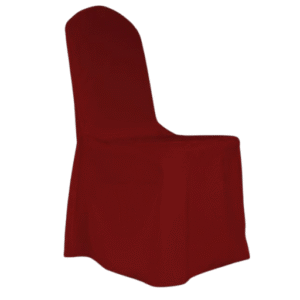 Chair Cover Maroon Spandex Heavy