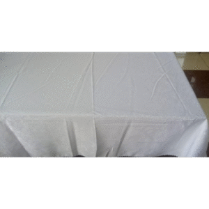 Tablecloth White Rect 54x72in