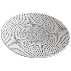 Plate Ceramic Shower 8.5in