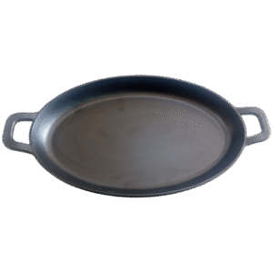 Mel Oval Dish  Black 9x5.75in