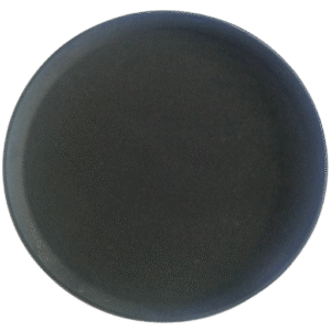 Tray Black NS Round 14in