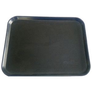 Rectangular Dotted Tray Black 14 X 18in