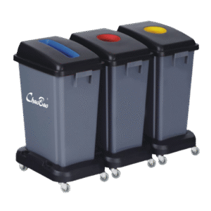 Colored Dustbin Set