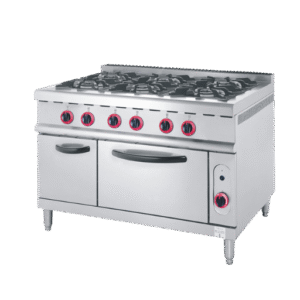 6 Burner Range w Cabinet