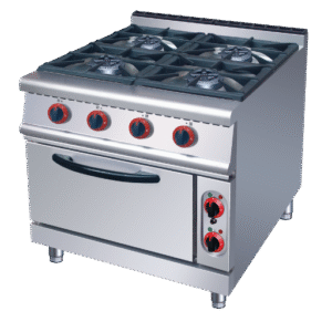 4 Burner Range w Cabinet