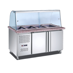 Salad Bar w Fridge
