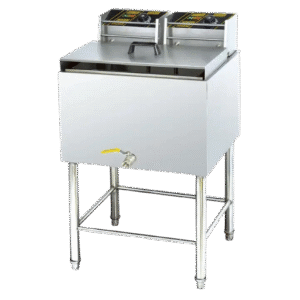 Double Elec. Fryer  14+14L
