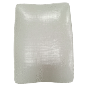 Rect. White Plate 10 in