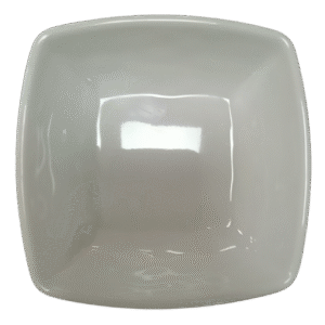 White Tetragone Plate 4.4 in