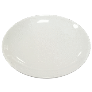 Shallow Plate White 8 in