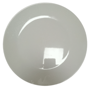 Shallow Plate White 11 in