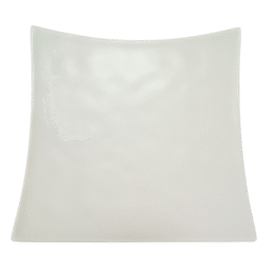 Tetragone Plate White 10 in