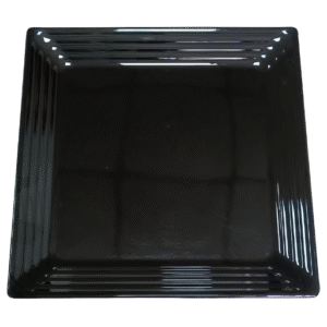 Melamine Platter 14x14 inch (Black)