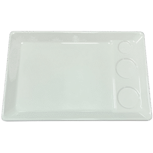Melamine Platter with Bowl Slot