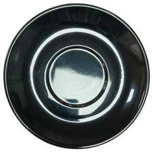 Melamine Saucer 6 inch (Black)
