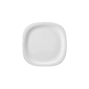 Mel Plate Square Round Dinner 11in  28cm