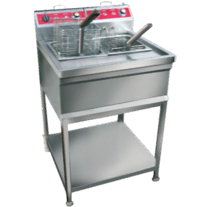 Double Electric Fryer 18L  w Stand