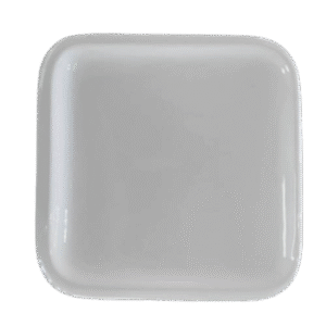 Ceramic Square Dinner Plate 11in