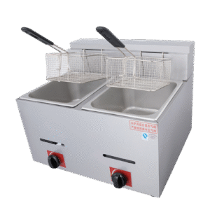 Table Top Gas 2 Tank Fryer