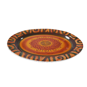 Mel Mexican Oval Platter 16in