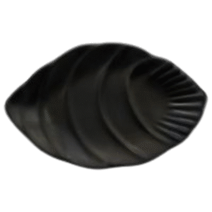 Mel Platter Palm Black 10in