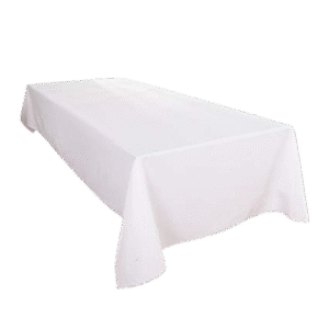 Tablecloth White 40x84in