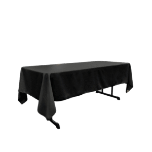 Tablecloth Black 40x84in