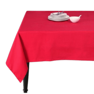 Tablecloth Red 40x84in