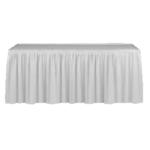 Skirting Lycra White 16ft