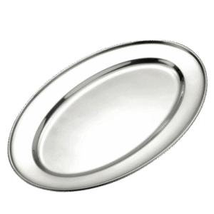 Oval Platter SS 35cm