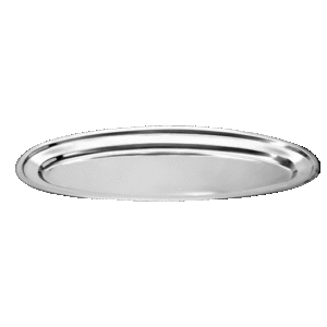 Oval Platter SS 40cm