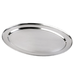Oval Platter SS 60cm