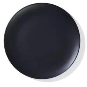 Mel Urmi Black Round Side Plate 7.5in
