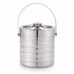 S.S Ice Bucket Ribbed 1.5L