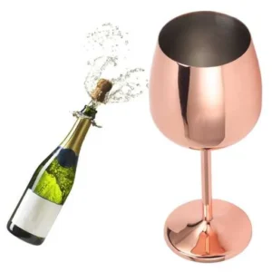 Rosegold Wine Glass 500ml