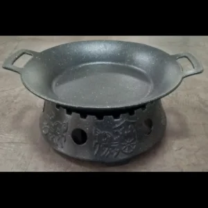 Sizzler Plate w Burner 28cm