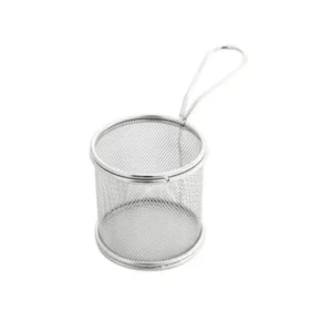 French Fry Basket SS Round