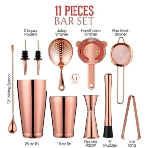 Rose Gold Bar Set (10pcs)