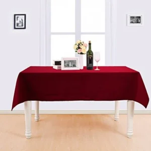 Tablecloth Maroon Rect 54x72in